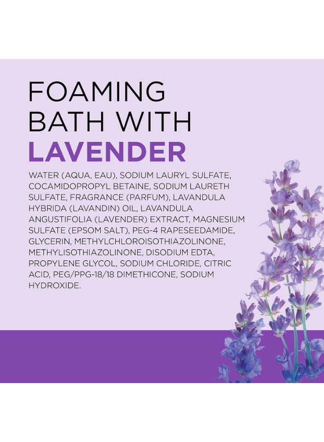 Dr Teal's Foaming Bath Soothe & Sleep with Lavender 1000ml - Image 4