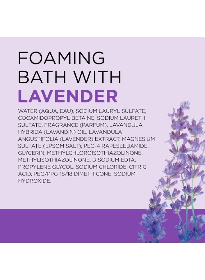 Dr Teal's Foaming Bath Soothe & Sleep with Lavender 1000ml - Image 5