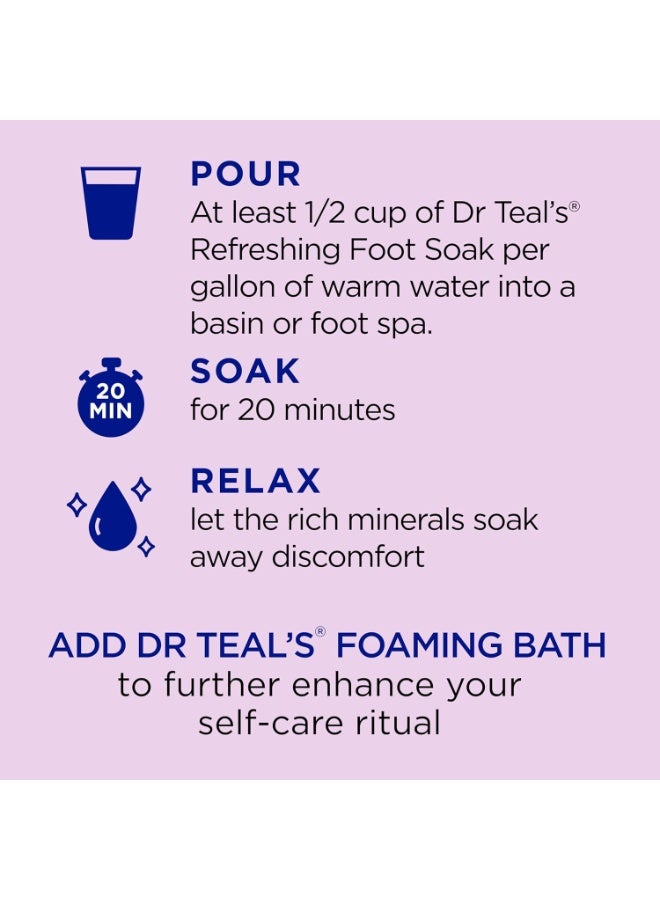Dr Teal's Foaming Bath Soothe & Sleep with Lavender 1000ml - Image 3