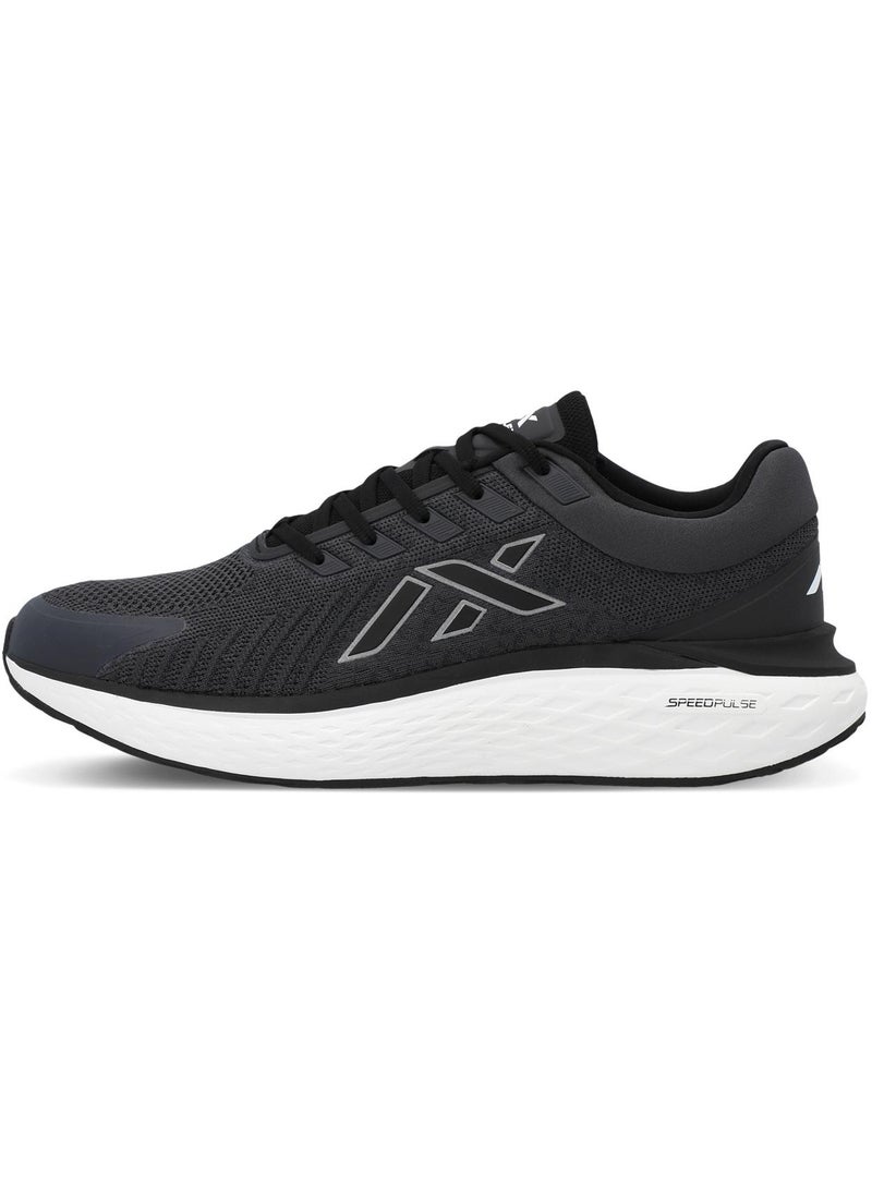 Athlex Men's Running Shoes PURE M Dark Grey Lightweight, Breathable Mesh, High-Performance Cushioning, Ideal for Neutral Pronation, Comfortable Running Footwear - Image 3
