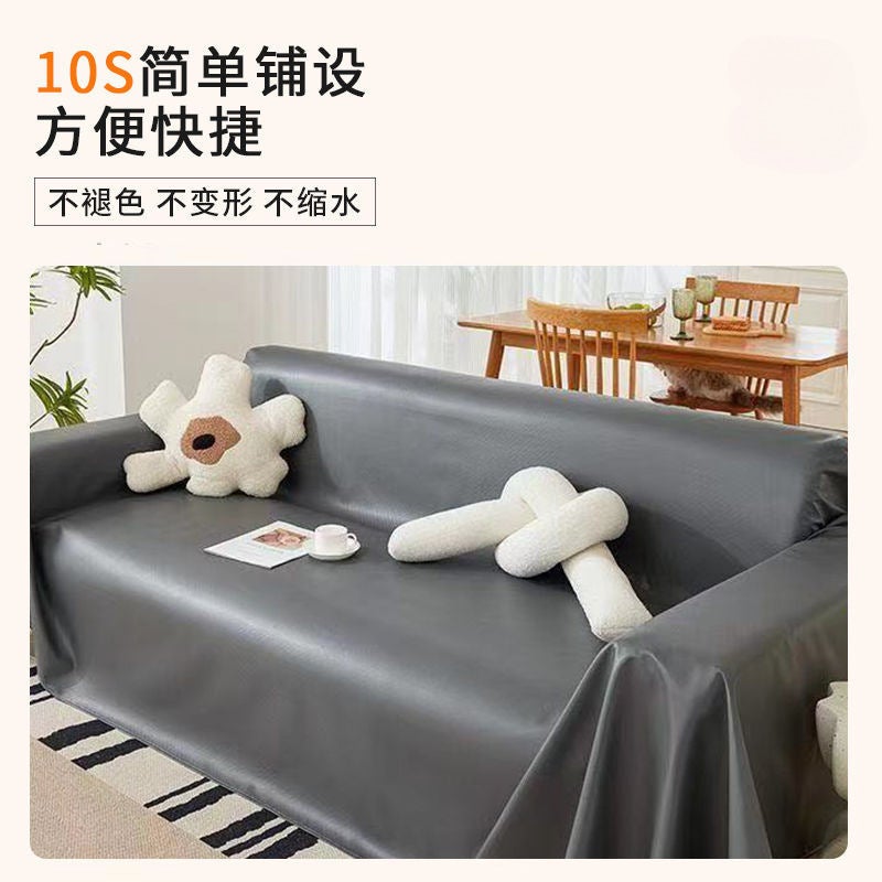 Pets Urine-Proof Technology Cloth Sofa Cover Non-Stick Cat Hair Sofa Handrest Towel All Seasons Universal Leather Cover Cloth - Image 2