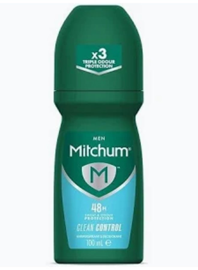 Invisible Men Clean Control 48HR Protection Roll On Anti-Perspirant & Deodorant 100 ml