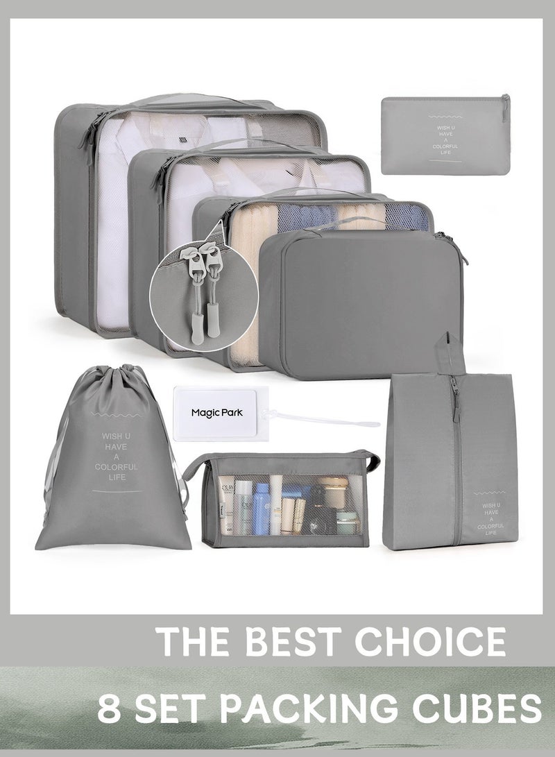 بمعنى سحر بمعنى حديقة الأمتعة مربع التعبئة والتغليف ، تحمل على السفر من الضروريات ، اكسسوارات السفر حقيبة تخزين مجموعة - Image 1