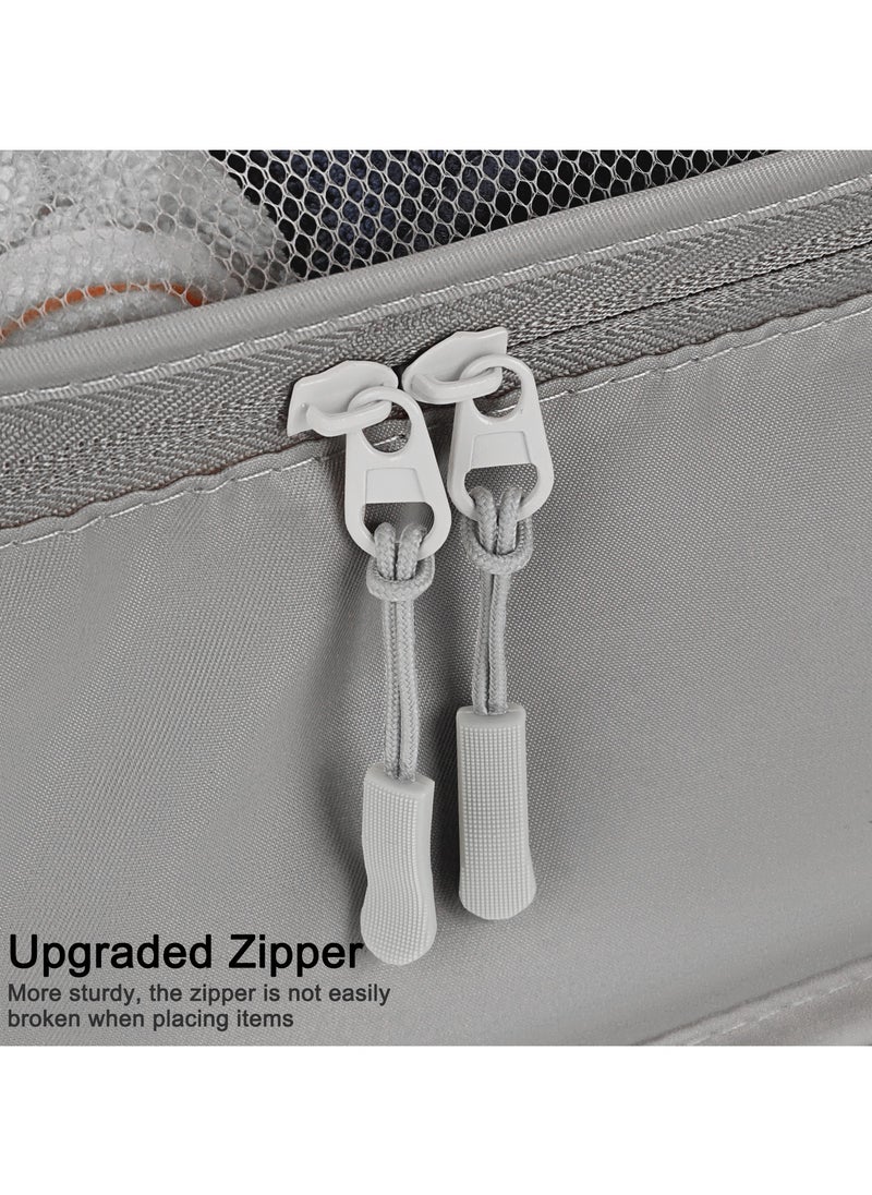 Travel Organizer，8Pcs Grey Packing Cubes for Suitcases Packing Organizer Travel Packing Cubes Set Clothes Shoes Storage for Travel Accessories - pzsku/ZB3945D48549E726A7C21Z/45/_/1729842869/e53cb31c-c259-4776-aee0-3f2939828843