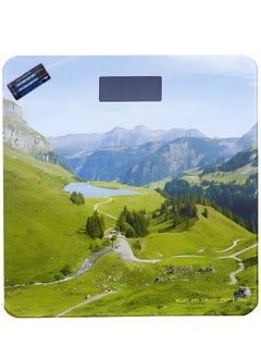NextWave Digital Bathroom Scales for Body Weight Weighing Scale Electronic Bath Scales with High Precision Sensors Accurate Weight Machine LED Display Batteries Included  - Image 1