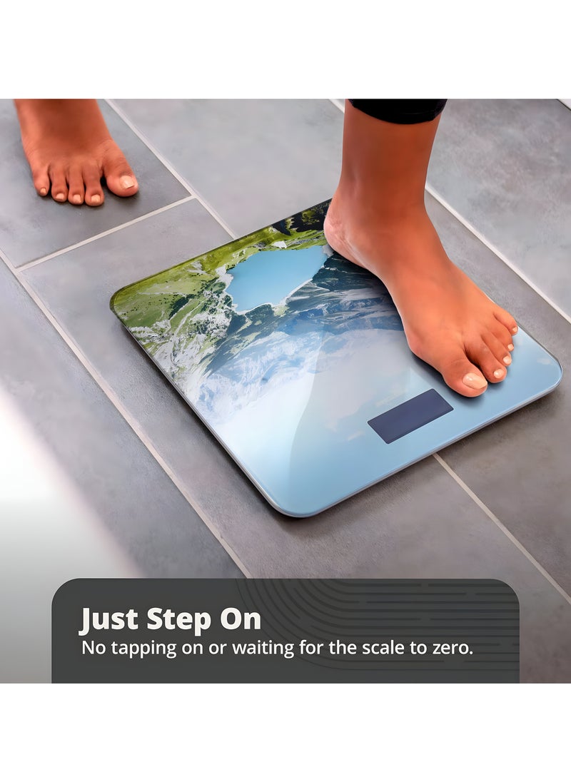 NextWave - Digital Bathroom Scale – High Precision Sensors, LED Display, 180kg Capacity, Batteries Included - Image 1