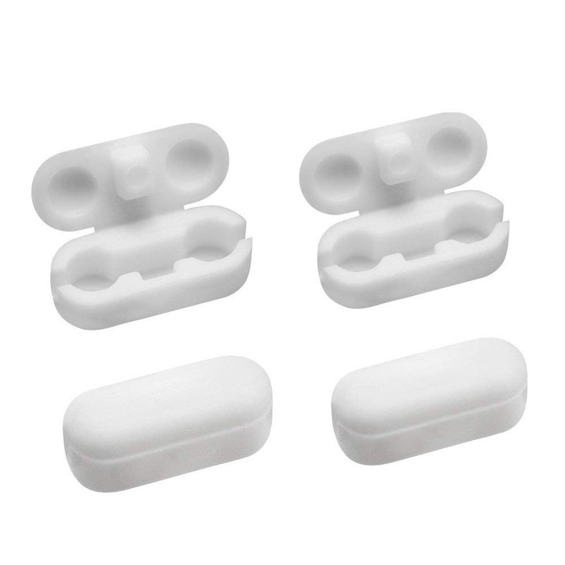 APUXON APUXON 20 Pack Replacement Vertical Roman Roller Blind Ball Chain Cord Connector Clips 
