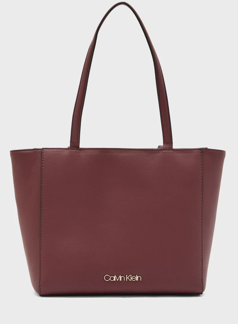 CALVIN KLEIN Logo Double Handle Shopper