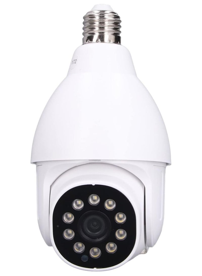 Generic Surveillance Camera, Remote Viewing Motion Tracking Bulb Camera for Indoor - Image 2