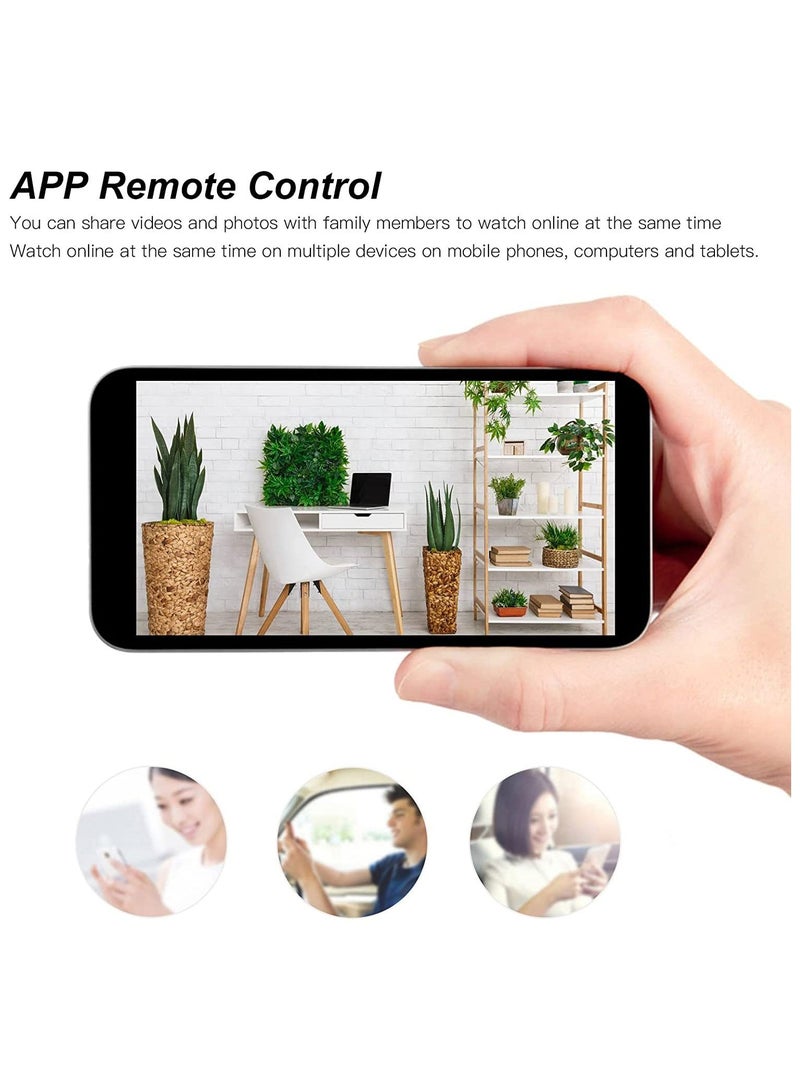 Generic Surveillance Camera, Remote Viewing Motion Tracking Bulb Camera for Indoor - Image 5