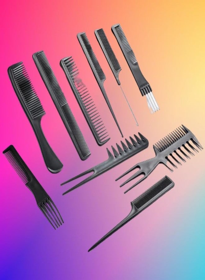 Exxelo This hairdressing tool set, designed for both men and women, includes an antidetangling brush and comb for a soothing and knot-free experience. Elevate your hair care routine - Image 3