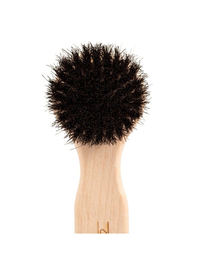 Chris Christensen Horse Hair Chalk Brush For Dogs, Groom Like A Professional, Even Applicaiton, Great For Face Or Feet, 100% Horse Hair, Made In Germany  - Image 3