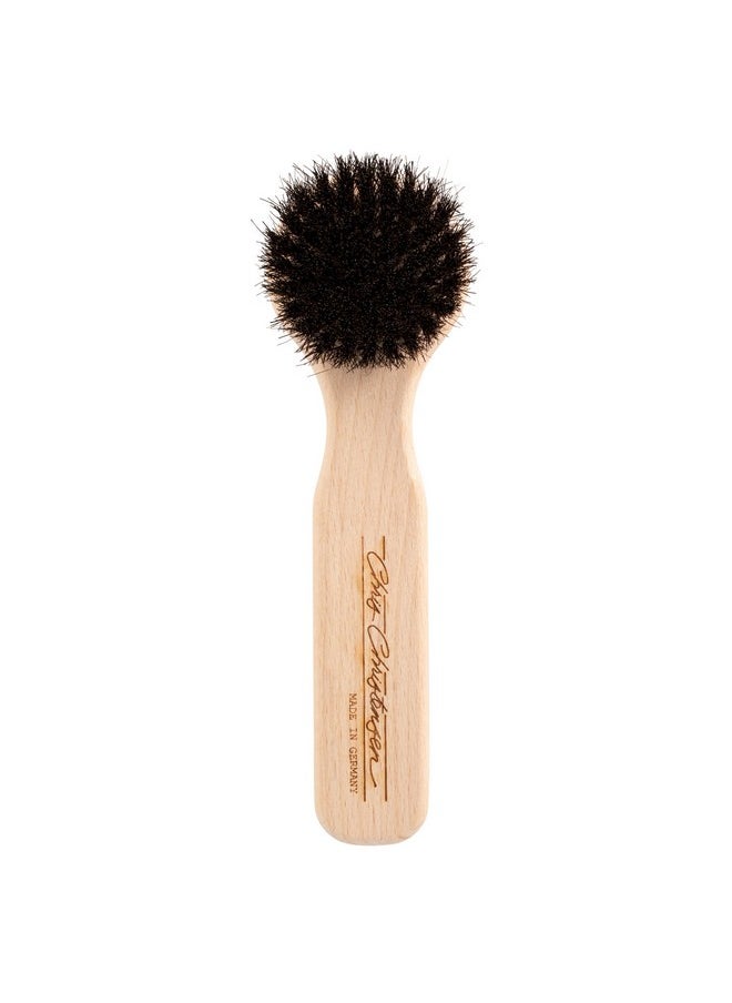 Chris Christensen Horse Hair Chalk Brush For Dogs, Groom Like A Professional, Even Applicaiton, Great For Face Or Feet, 100% Horse Hair, Made In Germany  - Image 1