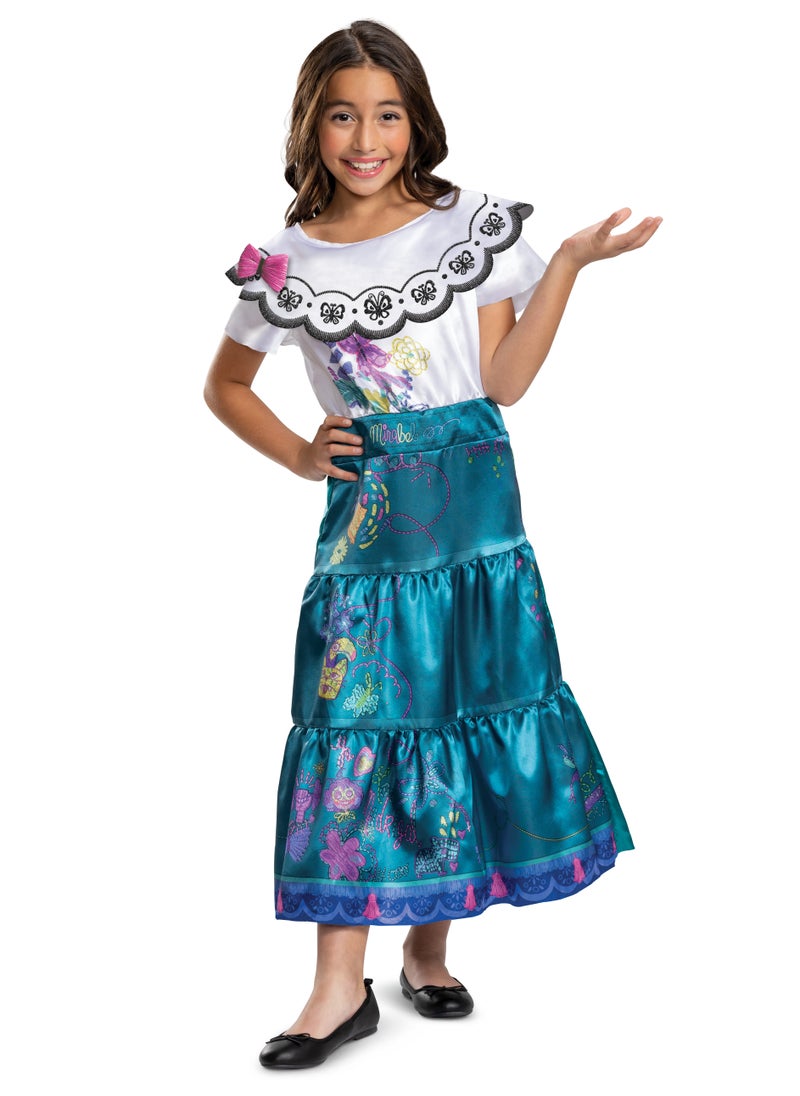 Disguise Disney Encanto Mirabel Deluxe Costume, Cosplay Dress Up for Girls  - Image 1
