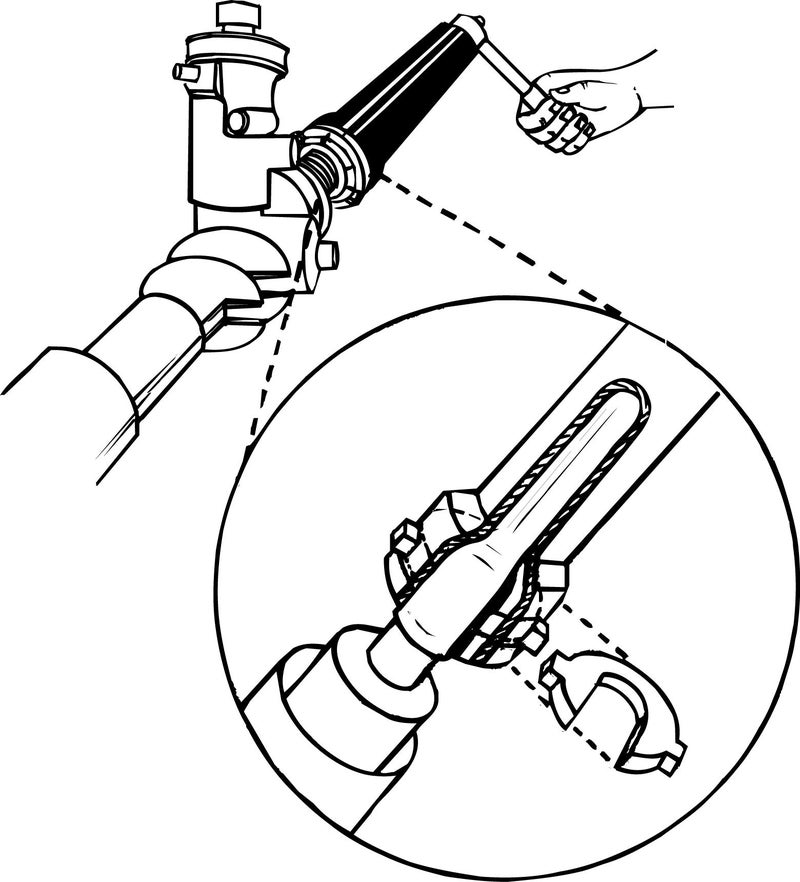 Lisle 45750 Inner Tie Rod Tool - Image 2