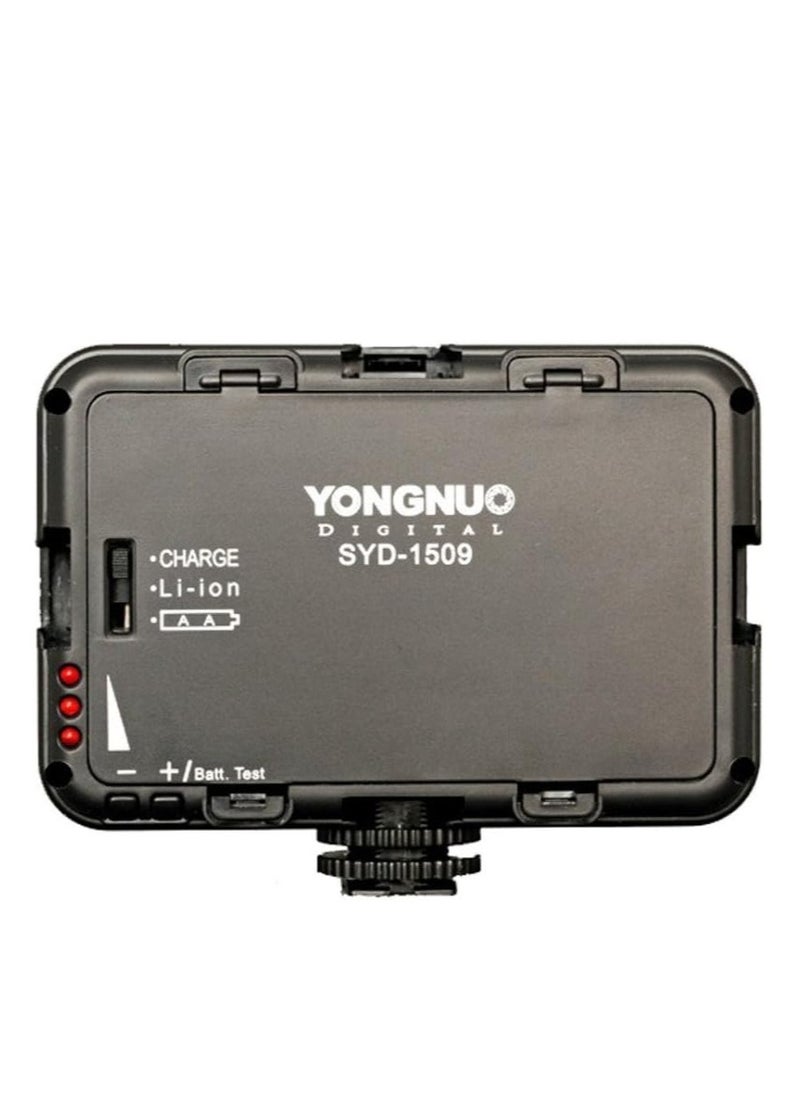 YONGNUO YONGNUO SYD1509 LED Video Light – 12 Brightness Levels, 135 LEDs, 15ft Range  - Image 2
