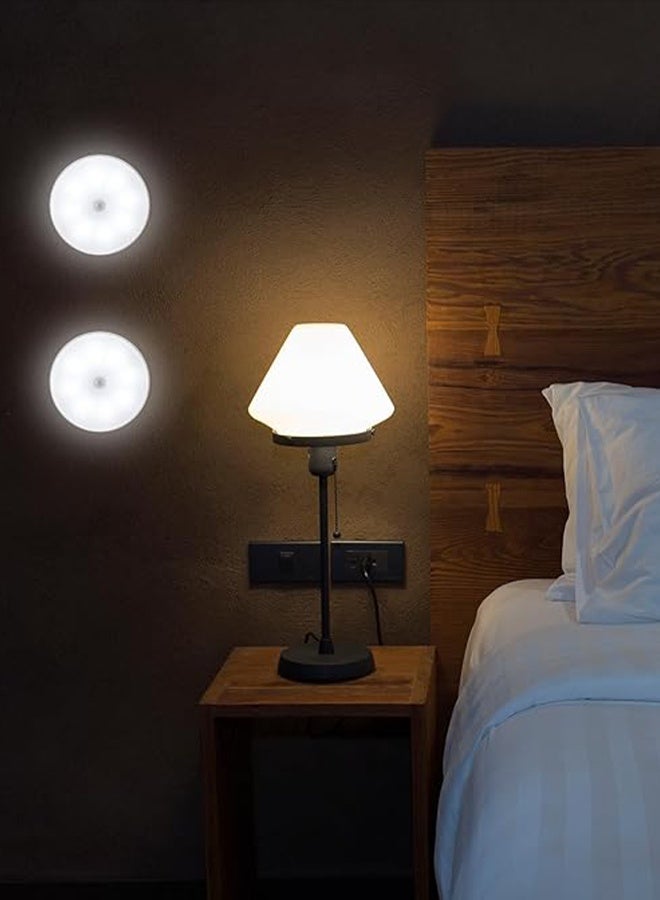 KANGLI 3 PCS Adjustable LED Night Light, LED Bedside Lamp, 3 Color Modes (White, Warm, Cool), Touch-Controlled, Magnetic Wall Mount for Indoor Use (Kids Bedroom, Corridor, Kitchen, Bedroom, Shoe Cabinet), Indoor Lighting | Modern Wall Light | Adjustable Brightness, Night Light - Image 2