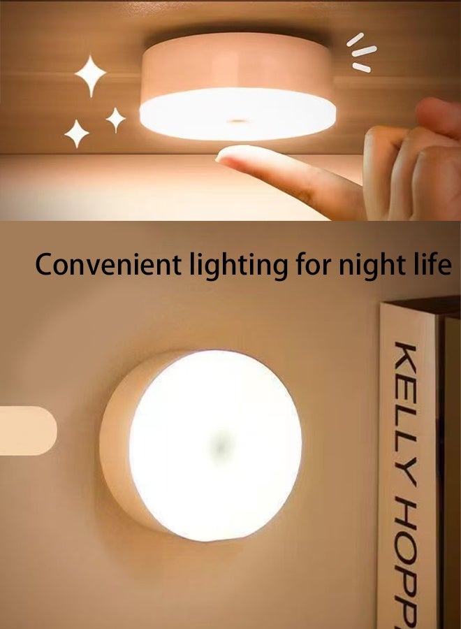 KANGLI 3 PCS Adjustable LED Night Light, LED Bedside Lamp, 3 Color Modes (White, Warm, Cool), Touch-Controlled, Magnetic Wall Mount for Indoor Use (Kids Bedroom, Corridor, Kitchen, Bedroom, Shoe Cabinet), Indoor Lighting | Modern Wall Light | Adjustable Brightness, Night Light - Image 5