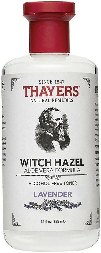 Thayers Witch Hazel with Aloe Vera Lavender Toner 12 oz 4 pack