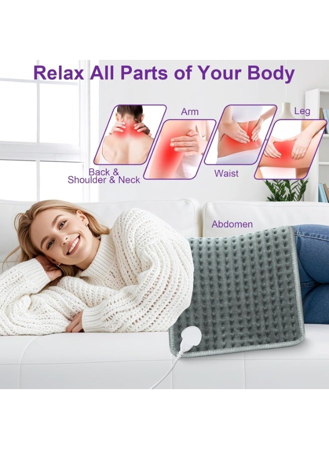 Heating Pad with Automatic Switch-Off – Easy-to-Use & Safe Heat Therapy Pad for Daily Pain Relief - Image 2