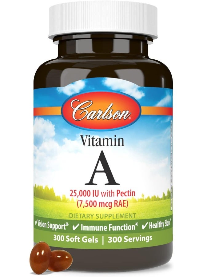 Carlson Vitamin A Soft Gels for Vision Support - Image 5