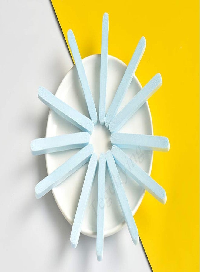 Tegelrying Facial Sponge Compressed,60 Pcs PVA Professional Makeup Removal Wash Round Face Sponges Spa Pads Exfoliating Cleansing for Women,Blue - Image 5