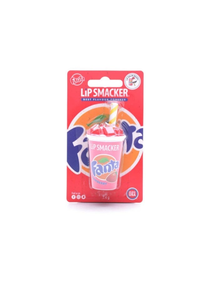 Lip Smacker فانتا فراولة كوب بوت بالم بلس 7.4G - Image 1