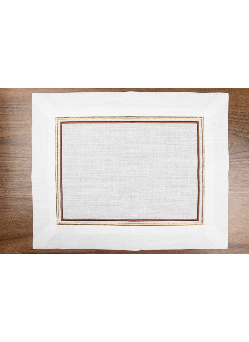 Celine Brown Gold Placemat 6-Piece 40X50 - pzsku/ZB39529B671C84D5816ADZ/45/_/1725794909/0a617108-271f-40f6-9bc3-26c6693cecc7