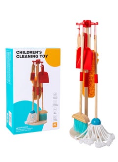 Kids Cleaning Set, Wooden Cleaning Tool, Toy Cleaning Set Includes Broom, Mop, Brush,  Feather Duster, Dustpan And Organizer, Housekeeping Toy Set, Stem Toys - pzsku/ZB3953360E6E9C220B57BZ/45/_/1723343460/a0b07dd7-4085-4d53-afa9-0e4afcf88b00