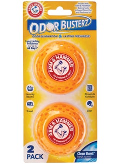 Odor Busterz 2 Pack Clean Burst Fresh Scent