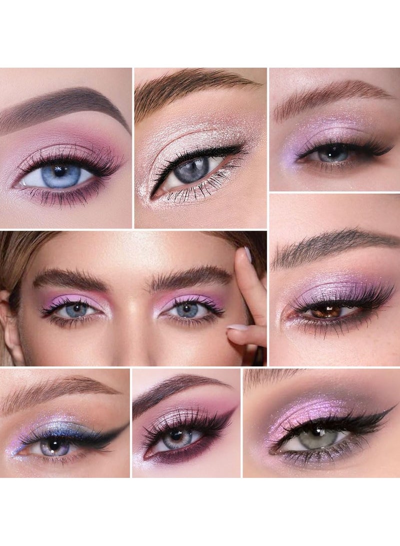 ORiTi 16Colors Pink Nude Taupe Basics Matte Eyeshadow Palette,Muted Pink Eye Shadow Makeup Travel Makeup Palette all in one Long Lasting Waterproof Ultra-Blendable,Great for Travel Gift Kit - Image 2