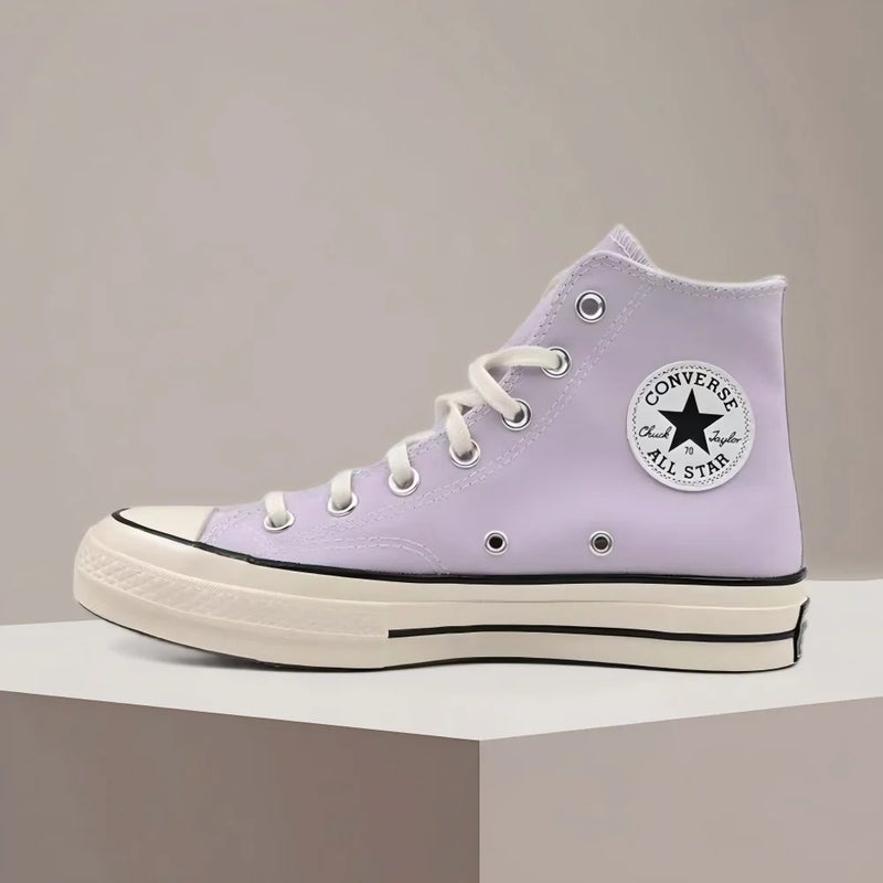 Converse 1970s Chuck Taylor High-Top Canvas Sneakers - Light Purple, Unisex A02754C - Image 2