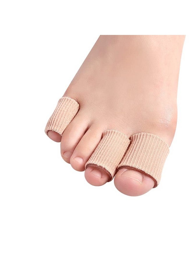 Inralimot 3 Pieces Toe Cushion Tube 0.98 Inches Toe Tubes Sleeves Soft Gel Corn Pad Protectors for Cushions Corns, Blisters, Calluses, Toes and Fingers, 3 Size (Mixed Size Toe Cushion Tube, bunion pads toe - Image 1