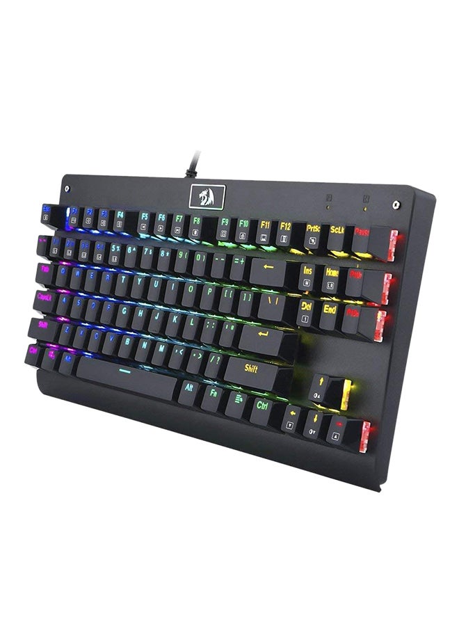 REDRAGON K568 DARK AVENGER Rainbow MECHANICAL GAMING KEYBOARD - (RED SWITCHES) - Spill-proof - Double Injection KeyCaps - Anti Ghosting All keys - Image 3
