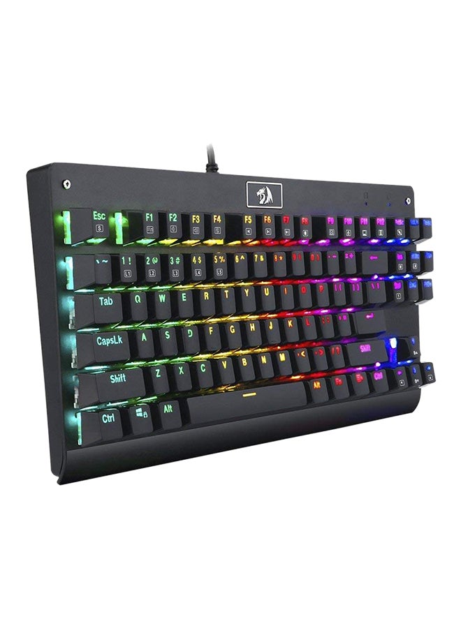 REDRAGON K568 DARK AVENGER Rainbow MECHANICAL GAMING KEYBOARD - (RED SWITCHES) - Spill-proof - Double Injection KeyCaps - Anti Ghosting All keys - Image 2