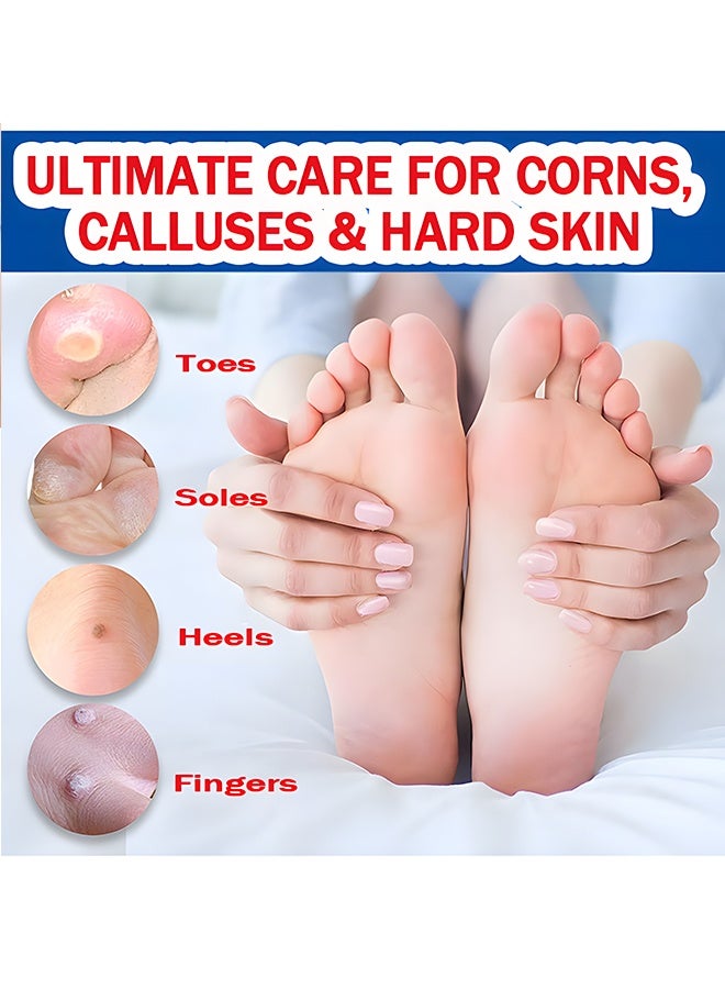 TONISABERY Corn Remover Pads (5 Pads), Wart Remover with Salicylic Acid, Foot Corn Removal Treatment for Toes, Feet, Hands, Calluses  Hard Skin, Immediate  All-Day Cushioning Pain Relief - Image 4