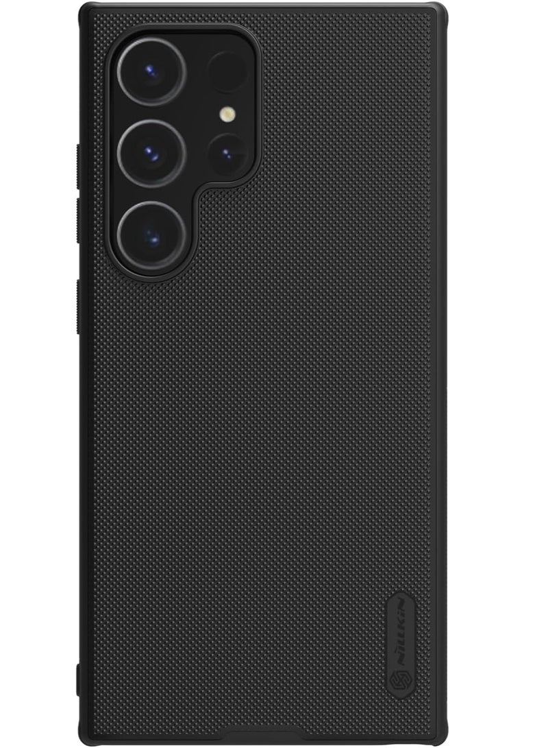 Nillkin Nillkin Super Frosted Shield Pro Magnetic Series Cover Case Designed For Samsung Galaxy S24 Ultra - Black  - Image 1
