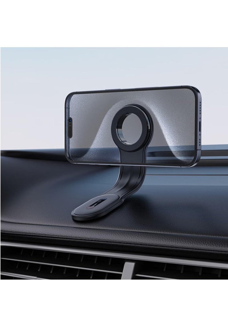 ELTRAZONE Magnetic Car Phone Holder | 360° Rotation | Strong Grip & Secure Mount | Easy Installation | Universal Compatibility for Smartphones & GPS Devices - Image 5