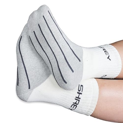SHREY Mens Calf Length Cotton Original Match Cricket Socks (Xl), Multi - Image 4