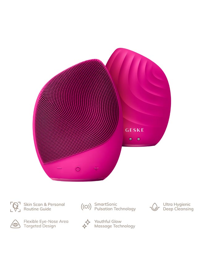 جيسكي فرشاة تنظيف الوجه الذكية 5 في 1 مع تطبيق إرشادي - Image 3