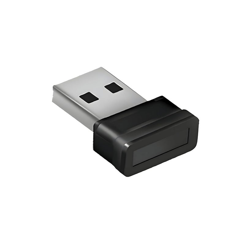 DeWire قارئ بصمة الإصبع USB لنظام ويندوز هيلو - تعرف سريع للغاية خلال 0.2 ثانية، تقنية التعلم الذاتي، يدعم تسجيل الدخول إلى ويندوز 10/11 وكلمات مرور متصفح إيدج/كروم (تصميم مدمج) - Image 1