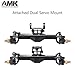 AMK TRX4M Portal Axles Extended 20mm 1096g CNC Aluminum TRX4M Front Rear Axle Set with Two Servo Mounts for 118 RC CrawlerCar TRX4M Axle Upgrade Parts - Image 4