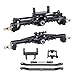 AMK TRX4M Portal Axles Extended 20mm 1096g CNC Aluminum TRX4M Front Rear Axle Set with Two Servo Mounts for 118 RC CrawlerCar TRX4M Axle Upgrade Parts - Image 2