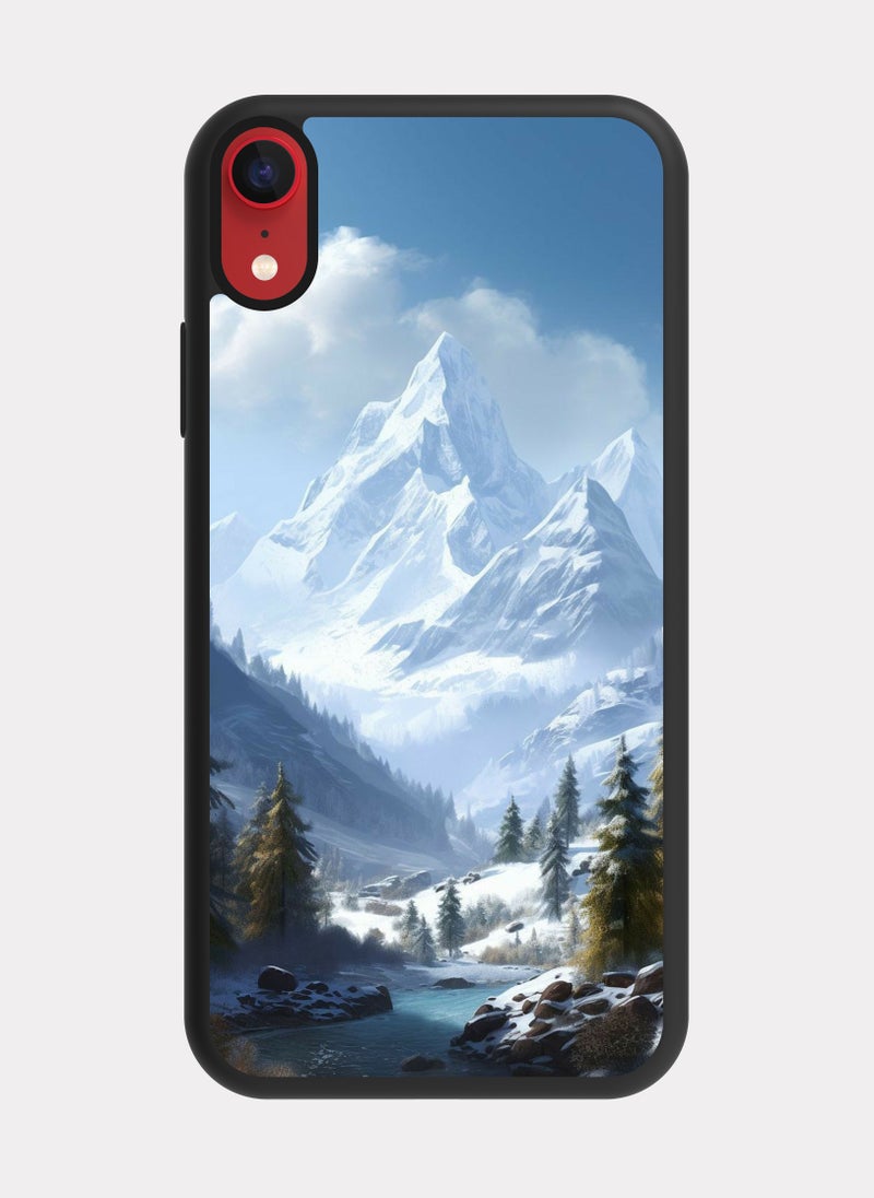 PXLAAT iPhone XR case cover Ice Mountain - Image 1
