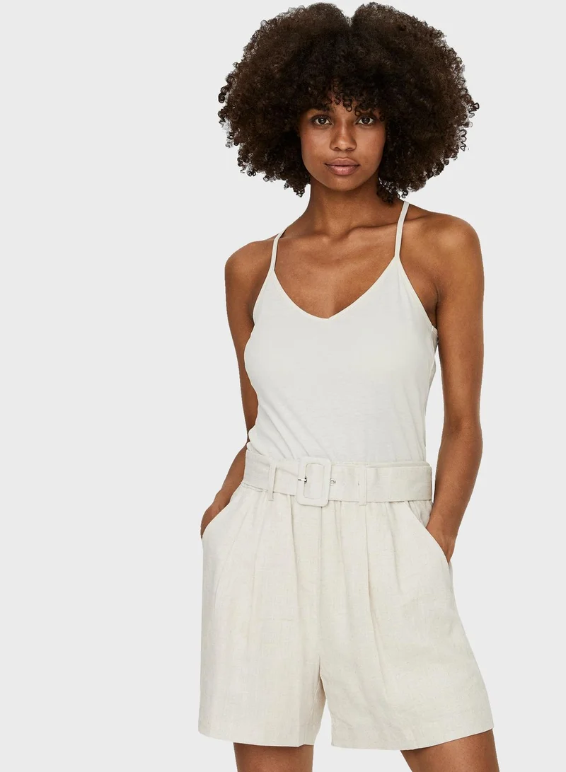 VERO MODA Cross Back Cami Tank Top