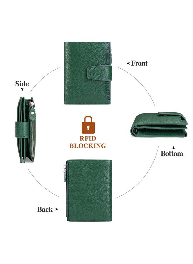FALAN MULE Small Wallet For Women Genuine Leather Bifold Compact Rfid Blocking Small Womens Wallet - Image 4