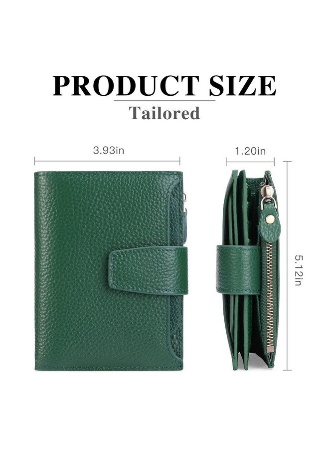 FALAN MULE Small Wallet For Women Genuine Leather Bifold Compact Rfid Blocking Small Womens Wallet - Image 3