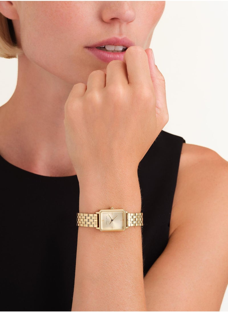RoseField - Rosefield The Octagon XS Champagne Gold Women Watch - OCGSG-O82 - Image 1