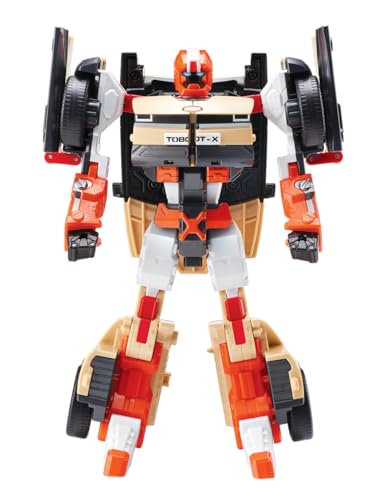 Tobot New TOBOT, TOBOT P, Youngtoys Transforming Collectible Vehicle to Robot, Heroes Animation Character Toys for Kids 3 and up Transform Toys Cars, Large Size 6-inch - Image 2