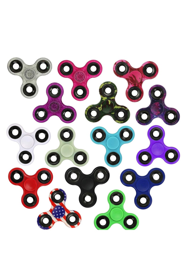 Cool Baby 12PC Hand Fidget Spinners Toy Camouflage Colour For ADHD Anxiety Toys Relief Stress Reducer  - Image 1